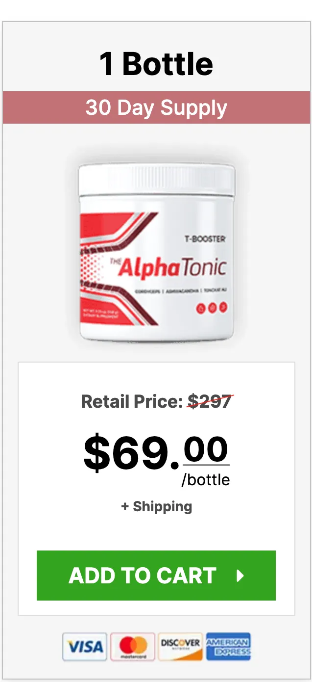 Alpha Tonic-30-days-supply